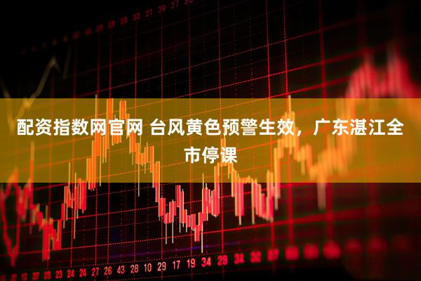 配资指数网官网 台风黄色预警生效，广东湛江全市停课